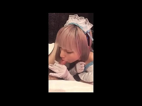 ❤️ Japanese Idol [mayuka], fransk hushjelp kostyme, del 1, blowjob og rykk av med lotion ❤❌ Porno hos oss ❤